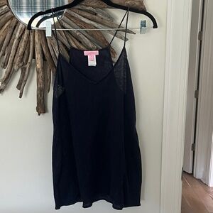 Lilly Pulitzer Black Camisole Top